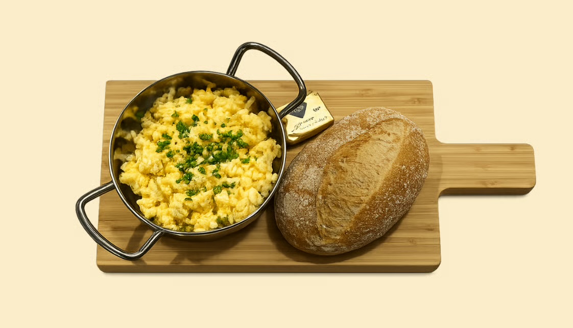 Rührei Pfanne